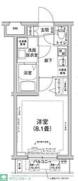 アイルプレミアム向島 1Kの間取図画像