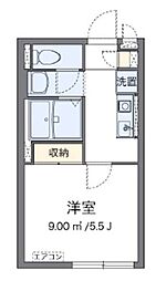 VIALO堀切レジデンス 1Kの間取図画像
