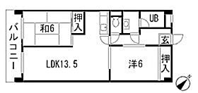 和白ハイツ 402 ｜ 福岡県福岡市東区和白５丁目（賃貸マンション2LDK・4階・61.60㎡） その2