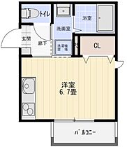 C.Cassia九産大前 104 ｜ 福岡県福岡市東区香住ヶ丘３丁目（賃貸アパート1R・1階・20.92㎡） その2