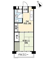 UR高洲第一  ｜ 千葉県千葉市美浜区高洲2丁目（賃貸マンション1DK・1階・32.08㎡） その2