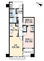 UR幕張ベイタウンパティオス15番街  ｜ 千葉県千葉市美浜区打瀬2丁目（賃貸マンション1LDK・6階・57.67㎡） その2