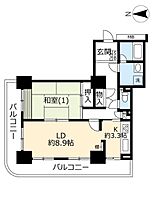 26階 / 1LDK / 54.05㎡