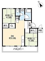 4階 / 2LDK / 48.64㎡