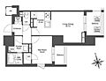 LIBRGRANT西新宿WEST7階22.7万円