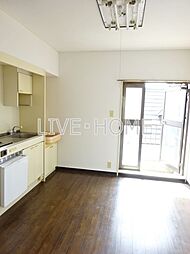 東京メトロ丸ノ内線 新中野駅 徒歩9分の賃貸マンション 3階1DKのリビング/ダイニング