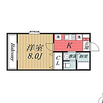 千葉県千葉市若葉区西都賀4丁目（賃貸アパート1K・2階・25.92㎡） その2