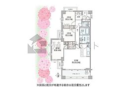 間取図画像 3LDK