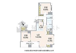 アトラス代々木上原 3LDKの間取図画像