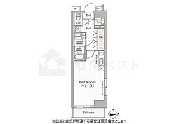 デュオステージ新高円寺 1Kの間取図画像