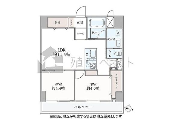 【間取図】キッ...