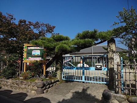 蛭間保育園 【保育目標】心身ともに健やかで明るい子ども ≪開園日≫（平日）午前7時30分から午後7時（土曜）午前7時30分から午後1時≪対象年齢≫0歳児（生後43日）～5歳児 320m