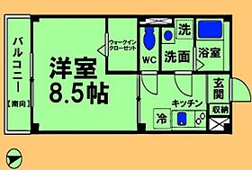 神奈川県相模原市緑区東橋本4丁目（賃貸マンション1K・2階・32.43㎡） その2