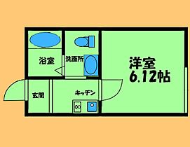 東京都八王子市兵衛1丁目（賃貸アパート1K・1階・18.82㎡） その2