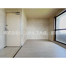 Osaka Metro谷町線 野江内代駅 徒歩5分の賃貸アパート 3階ワンルームのリビング/ダイニング