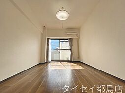 JR東西線 大阪城北詰駅 徒歩2分の賃貸マンション 4階1Kのリビング/ダイニング