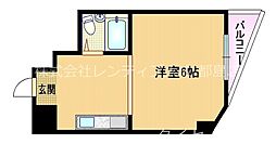 Osaka Metro谷町線 野江内代駅 徒歩7分の賃貸マンション 2階1Kの間取り