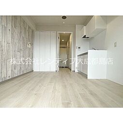 おおさか東線 城北公園通駅 徒歩5分の賃貸マンション 10階ワンルームのリビング/ダイニング