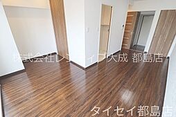 JR大阪環状線 桜ノ宮駅 徒歩2分の賃貸マンション 6階1Kのリビング/ダイニング