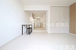 おおさか東線 城北公園通駅 徒歩7分の賃貸アパート 3階ワンルームのリビング/ダイニング