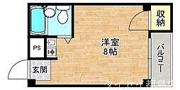 フェリーチェ千林 ワンルームの間取図画像