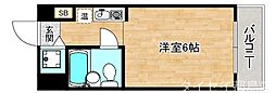 アクティブ城東 ワンルームの間取図画像