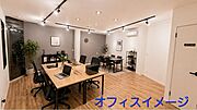 オフィス家具配置イメージです。