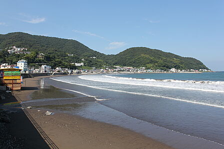 宇佐美海岸まで（1000m）