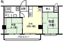 間取図画像 2DK