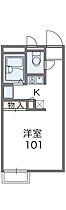 レオパレス太田 101 ｜ 兵庫県揖保郡太子町東南35-6（賃貸アパート1K・1階・20.28㎡） その2