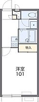 レオパレスゆかり荘 203 ｜ 兵庫県加古川市加古川町美乃利476-9（賃貸アパート1K・2階・23.18㎡） その2