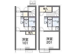 レオネクストならや 207 ｜ 兵庫県加古川市尾上町安田587-1（賃貸アパート1K・2階・28.15㎡） その2