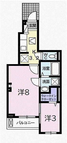 ベル・カノン 102｜兵庫県姫路市御立中 5丁目(賃貸アパート1K・1階・34.01㎡)の写真 その2