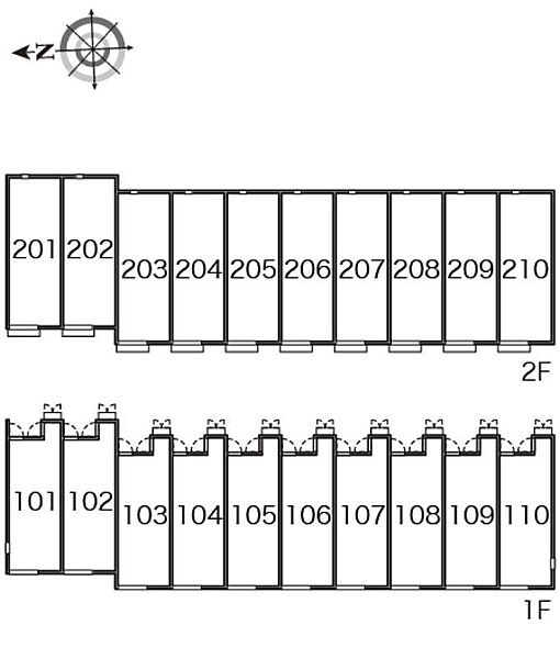 レオネクストウリュウ 202｜兵庫県明石市魚住町金ケ崎(賃貸アパート1K・2階・28.02㎡)の写真 その13