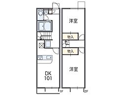 レオパレスセラフI 1階/106