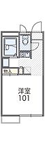 レオパレスレ・エスペランス 201 ｜ 兵庫県高砂市米田町米田55-2（賃貸アパート1K・2階・20.28㎡） その2