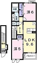 ジュエル 203 ｜ 兵庫県相生市那波野 2丁目（賃貸アパート2LDK・2階・53.57㎡） その2