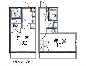 レオパレスＫＵＷＡＤＡ 101 ｜ 兵庫県姫路市書写2459（賃貸アパート1K・1階・24.84㎡） その2