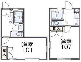 レオパレスＬｅｓ　Ａｍｉｅｓ 101 ｜ 兵庫県赤穂市城西町136（賃貸アパート1K・1階・24.84㎡） その2