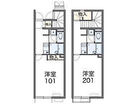 レオネクストシメオン 201 ｜ 兵庫県赤穂市板屋町180（賃貸アパート1K・2階・29.47㎡） その2