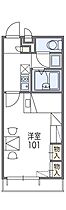 レオパレスドルフィン 203 ｜ 兵庫県加西市北条町古坂 6丁目38（賃貸アパート1K・2階・23.18㎡） その2