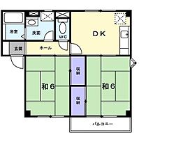 フラワーヒルズ 202 ｜ 兵庫県神戸市西区玉津町西河原（賃貸アパート2K・2階・44.30㎡） その2