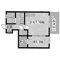 ラ・シェール 101 ｜ 兵庫県加古川市平岡町新在家1444-4（賃貸アパート1DK・1階・31.13㎡） その2