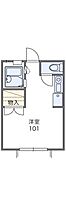 レオパレスアンシャンテ 101 ｜ 兵庫県神戸市西区水谷 1丁目4-21（賃貸アパート1K・1階・18.96㎡） その2