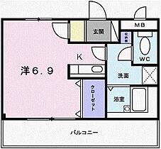 フラッツネオシティー 202 ｜ 兵庫県姫路市三左衛門堀東の町（賃貸アパート1K・2階・24.00㎡） その2