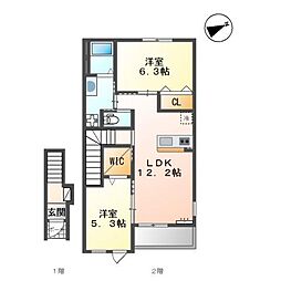 エコハウス華園　社 2階