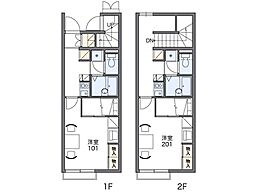 レオパレス夢人 2階