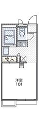 間取図画像 1K