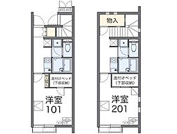 レオネクストセントラルささ山 2階