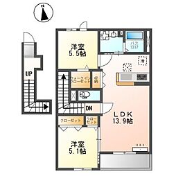 メゾン　ヴィラージュ 2階